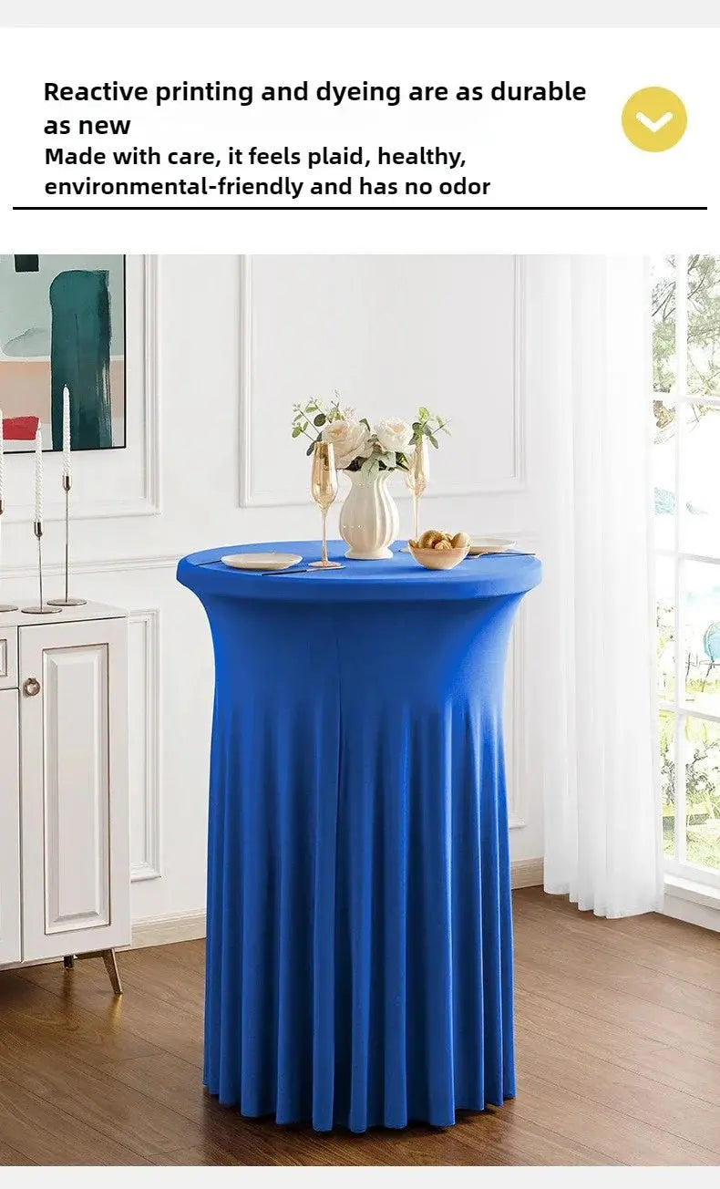 Housse Table Mange Debout Moderne LUMINA Housse de France