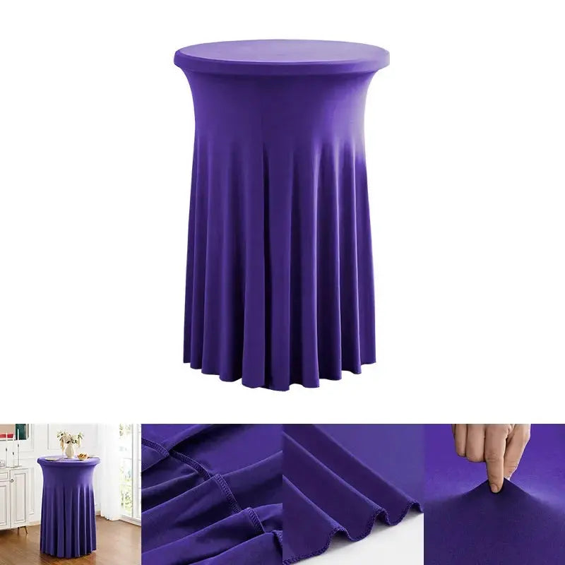 Housse Table Mange Debout Moderne LUMINA Housse de France