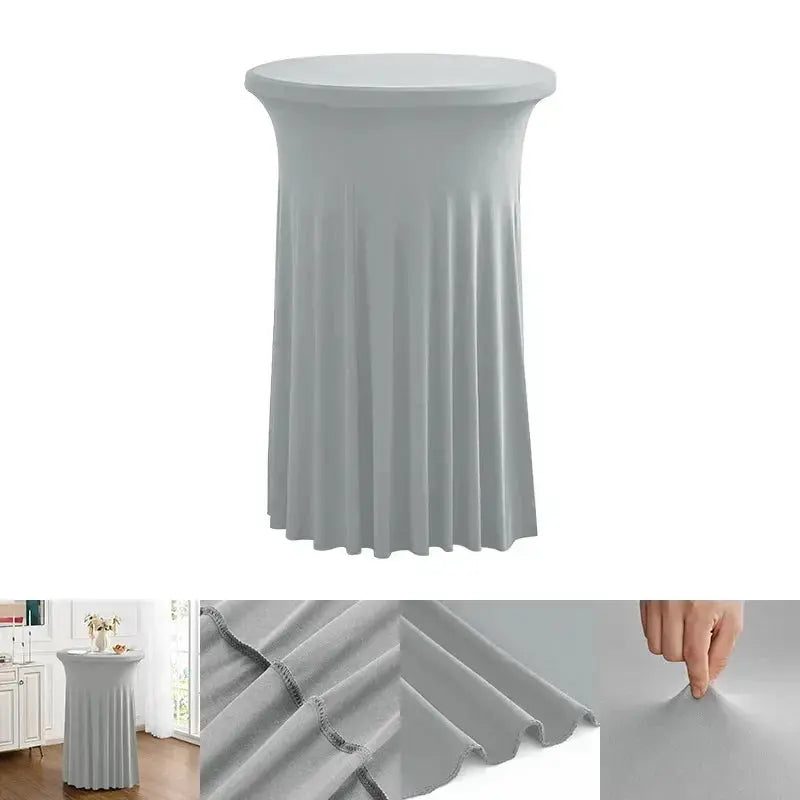 Housse Table Mange Debout Moderne LUMINA Housse de France