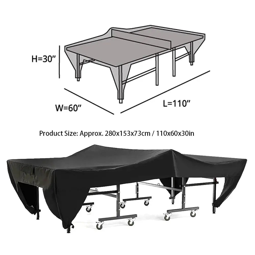 Housse Table Ping Pong Imperméable TAFENA Housse de France