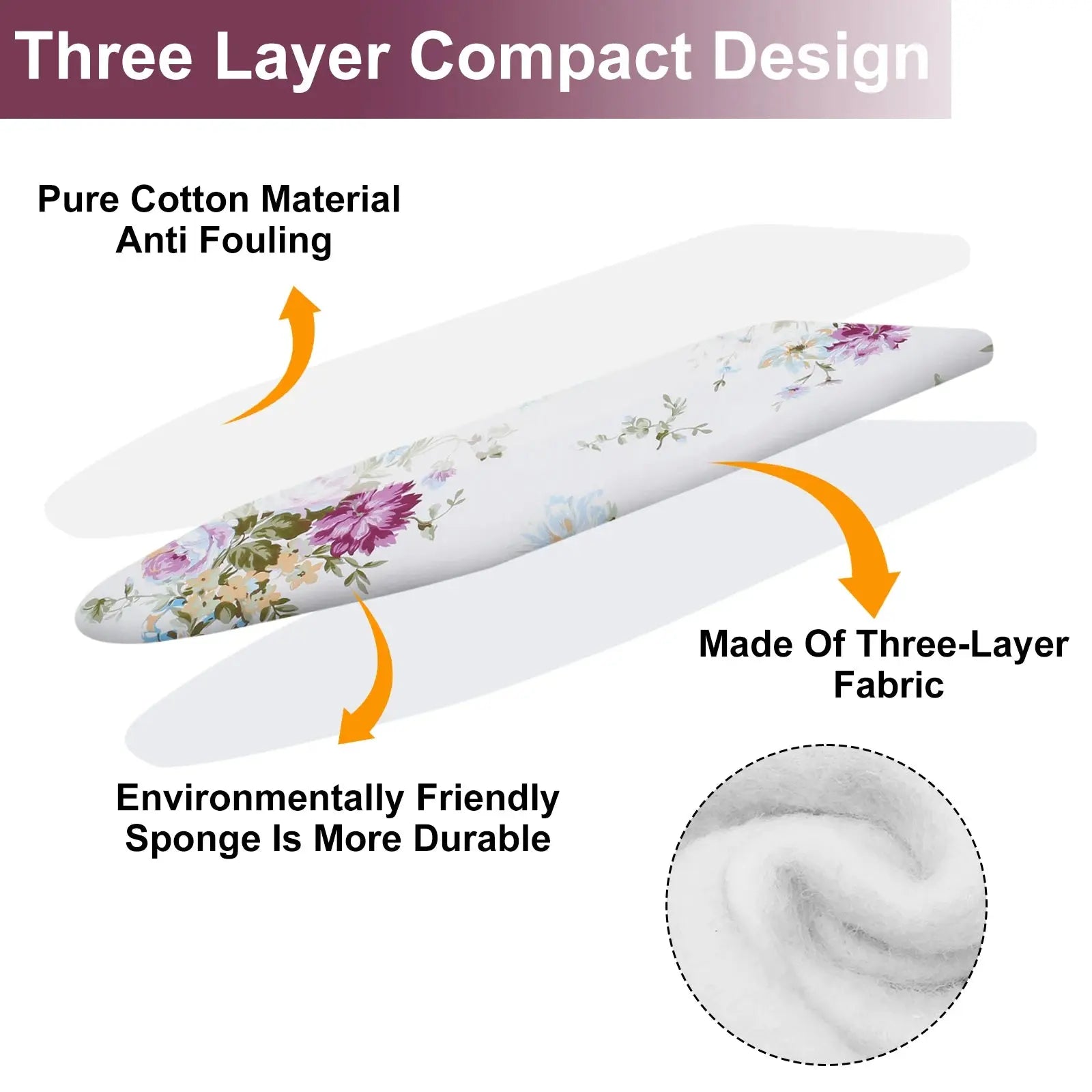 Housse Table Repasser Coton résistante ELVARA Housse de France