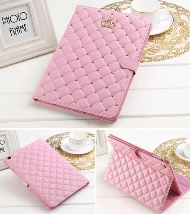 Housse Tablette Cuir Durable CASSIO Pink-Mini123