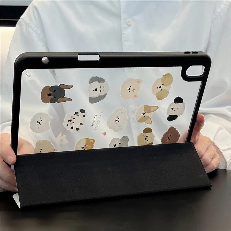 Housse Tablette Cuir Fantaisie PUPINOX