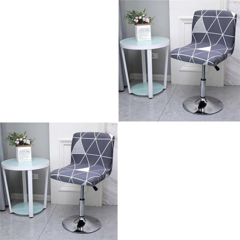 Housse Tabouret Moderne BRAELIA Rhythm-2PCS