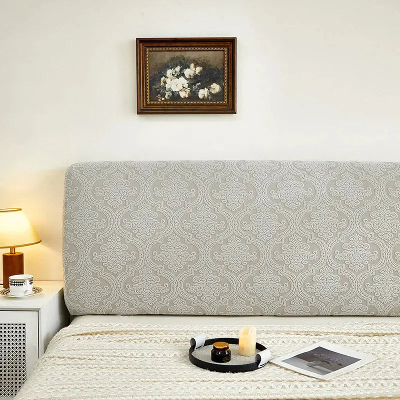 Housse Tête De Lit Jacquard Élastique **VELIARO** Housse de France