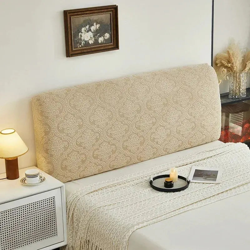 Housse Tête De Lit Jacquard Élastique **VELIARO** Housse de France