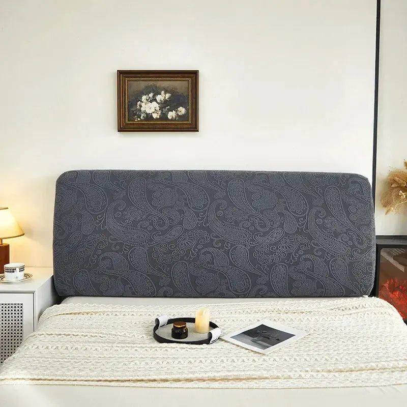 Housse Tête De Lit Jacquard Élastique **VELIARO** Housse de France