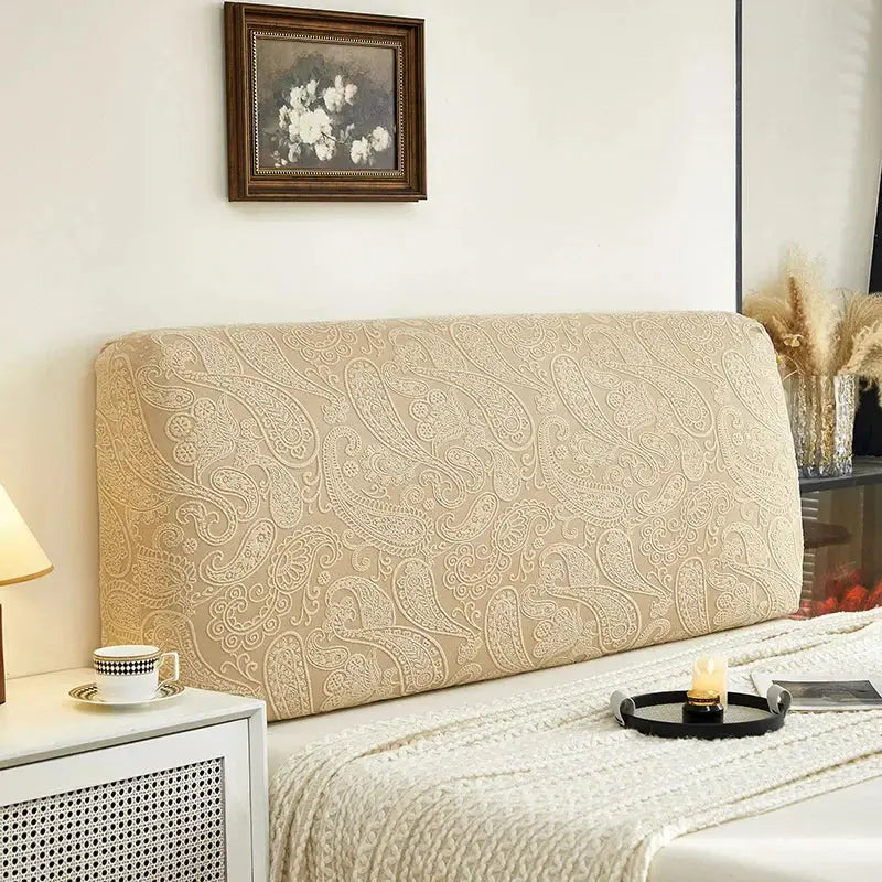 Housse Tête De Lit Jacquard Élastique **VELIARO** Housse de France