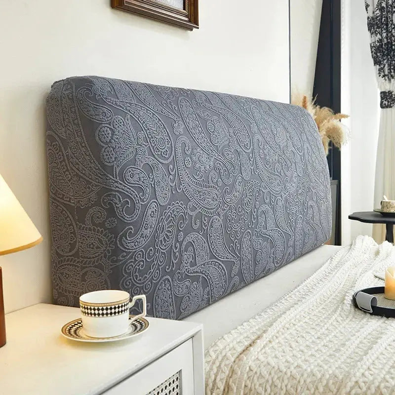 Housse Tête De Lit Jacquard Élastique **VELIARO** Housse de France