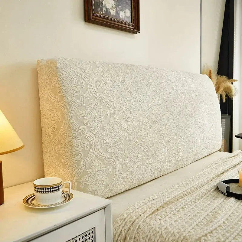 Housse Tête De Lit Jacquard Élastique **VELIARO** Housse de France