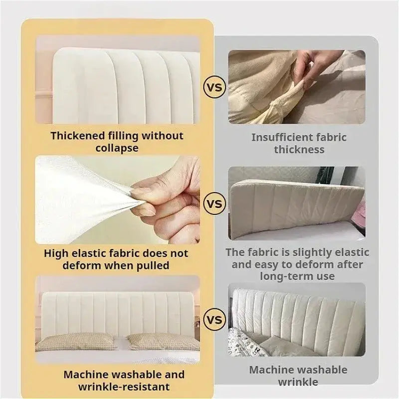 Housse Tête De Lit Velours ConfortALEX Housse de France