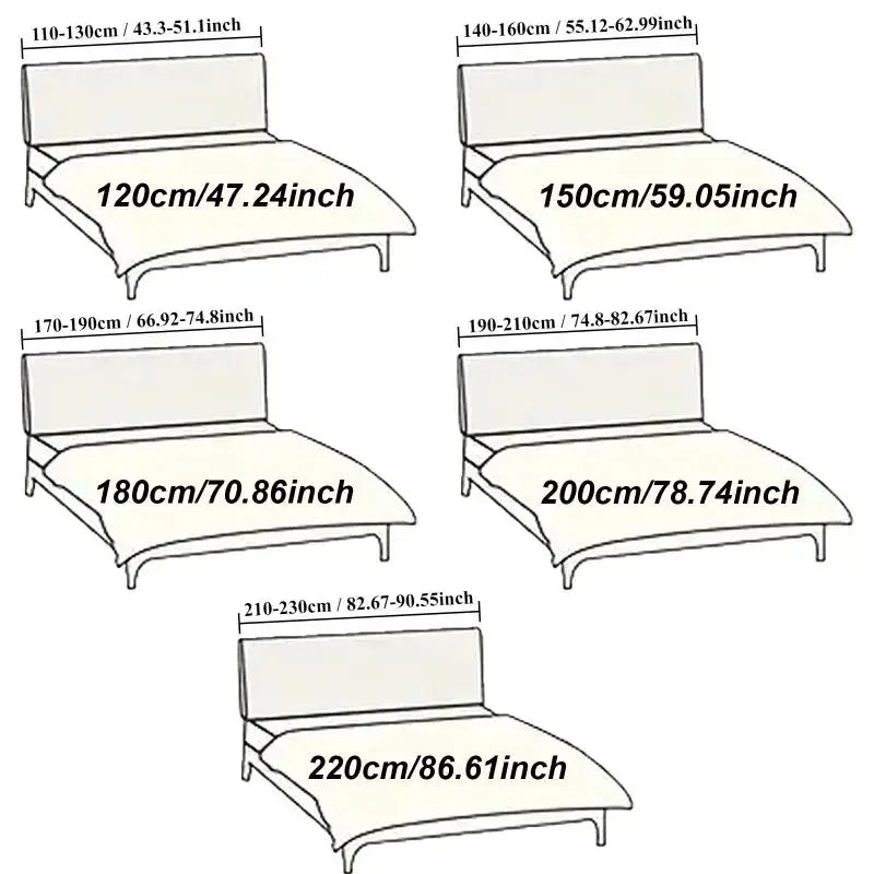 Housse Tête De Lit Velours ConfortALEX Housse de France