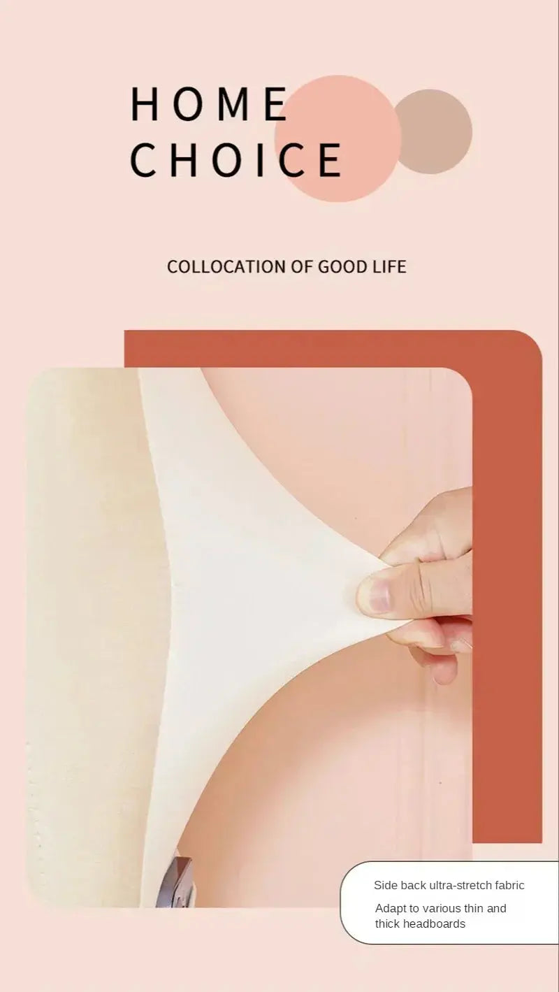 Housse Tête De Lit Velours ConfortALEX Housse de France