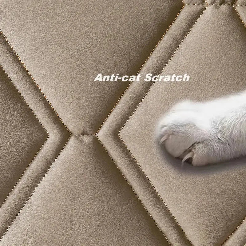 Housse Tête de Lit Cuir Luxueux TREDIA Housse de France