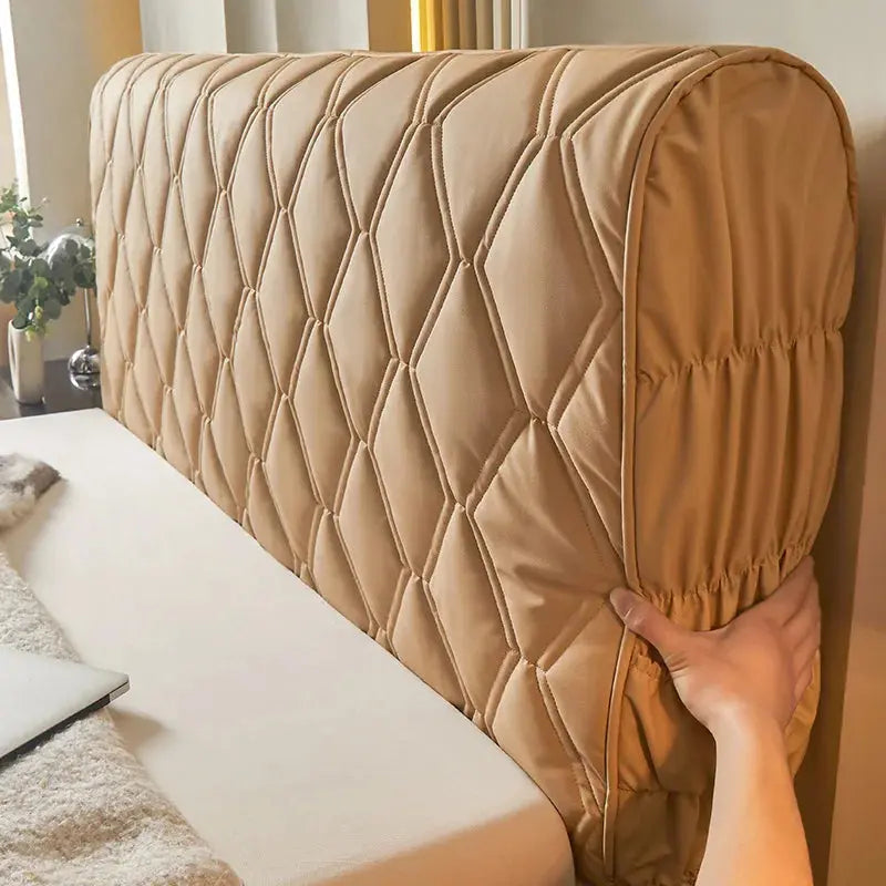 Housse Tête de Lit Cuir Luxueux TREDIA Housse de France