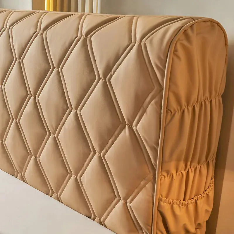 Housse Tête de Lit Cuir Luxueux TREDIA Housse de France