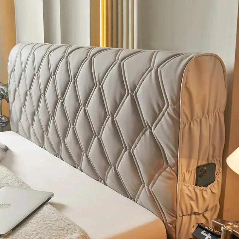 Housse Tête de Lit Cuir Luxueux TREDIA Housse de France