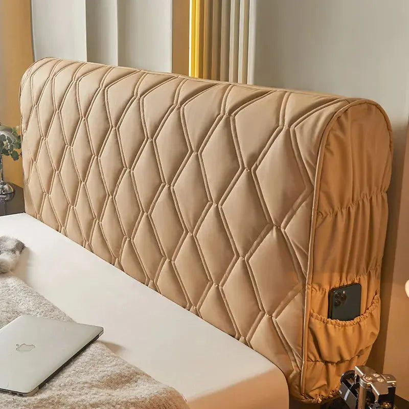 Housse Tête de Lit Cuir Luxueux TREDIA Housse de France