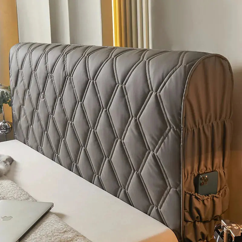 Housse Tête de Lit Cuir Luxueux TREDIA Housse de France