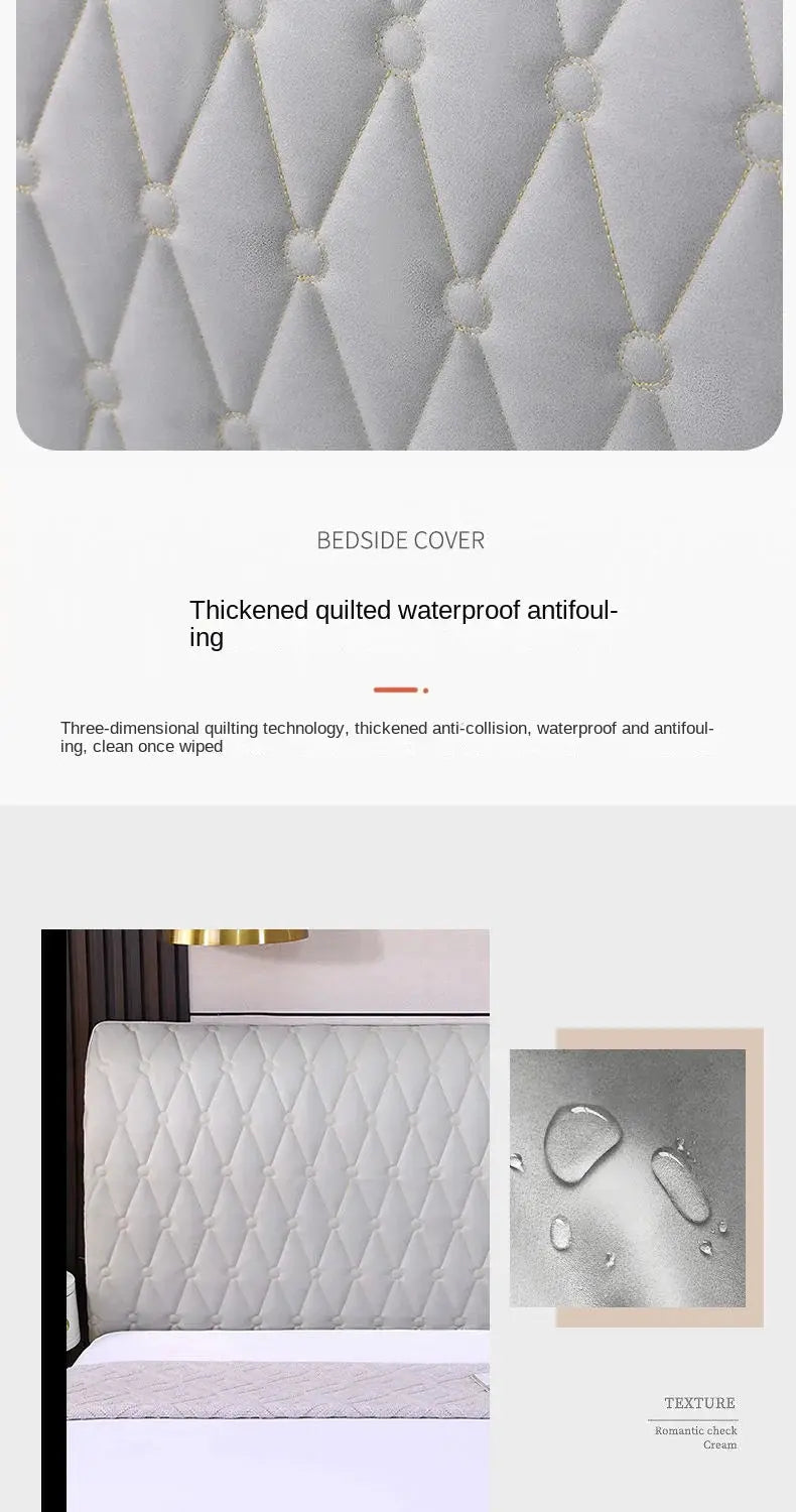 Housse Tête de Lit Douce Polyester QUILINO Housse de France