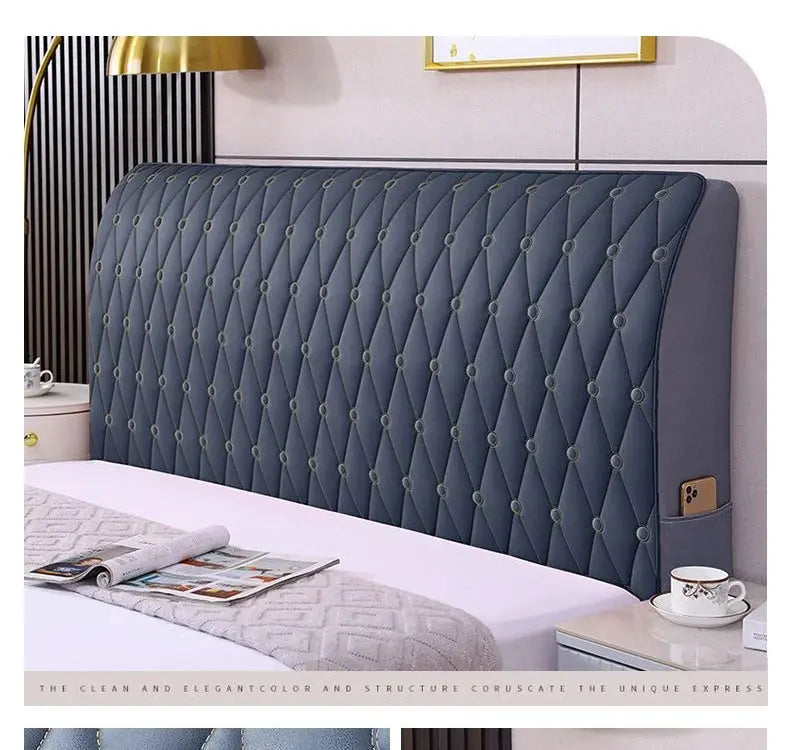 Housse Tête de Lit Douce Polyester QUILINO Housse de France