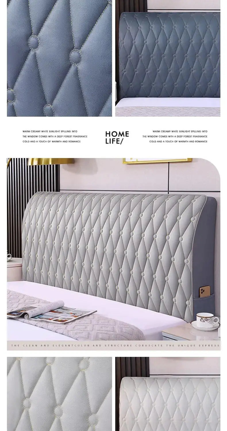 Housse Tête de Lit Douce Polyester QUILINO Housse de France