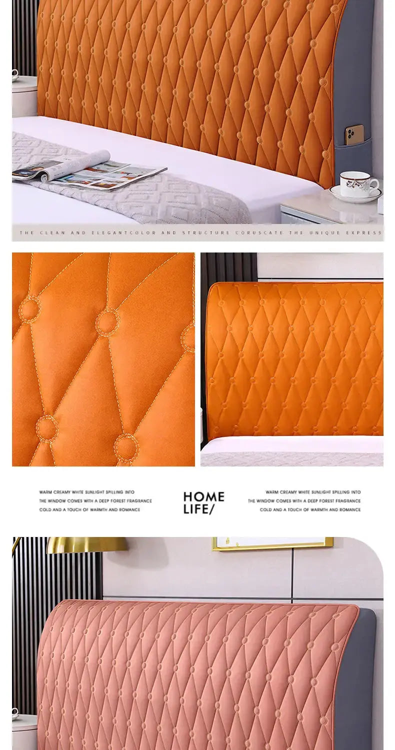 Housse Tête de Lit Douce Polyester QUILINO Housse de France