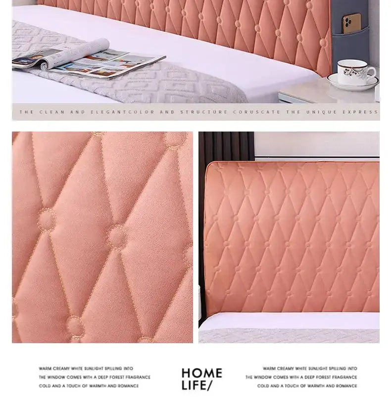 Housse Tête de Lit Douce Polyester QUILINO Housse de France