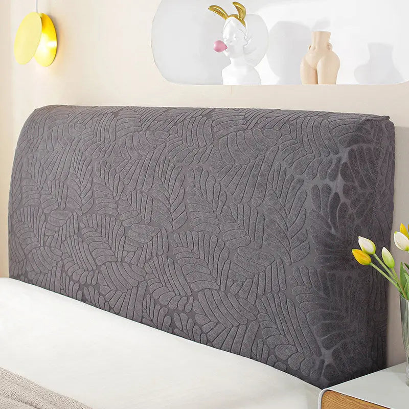 Housse Tête de Lit Jacquard BERLIA Dark gray-2.2meters