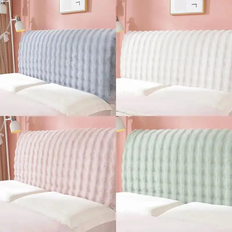 Housse Tête de Lit Polaire Élastique **CARMINE** Housse de France