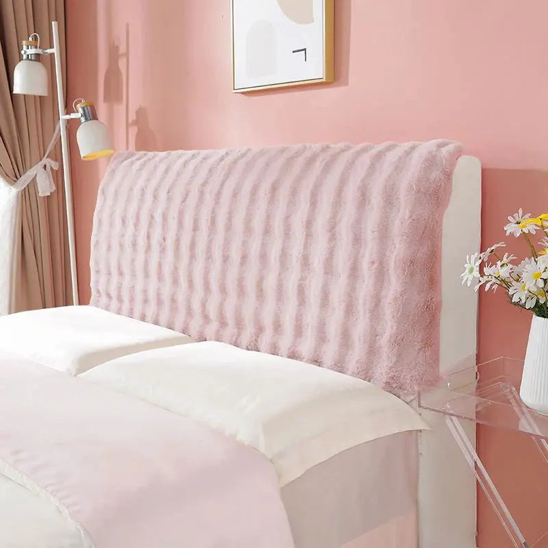 Housse Tête de Lit Polaire Élastique **CARMINE** Housse de France