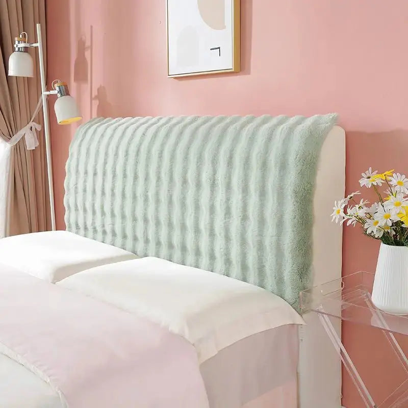 Housse Tête de Lit Polaire Élastique **CARMINE** Housse de France