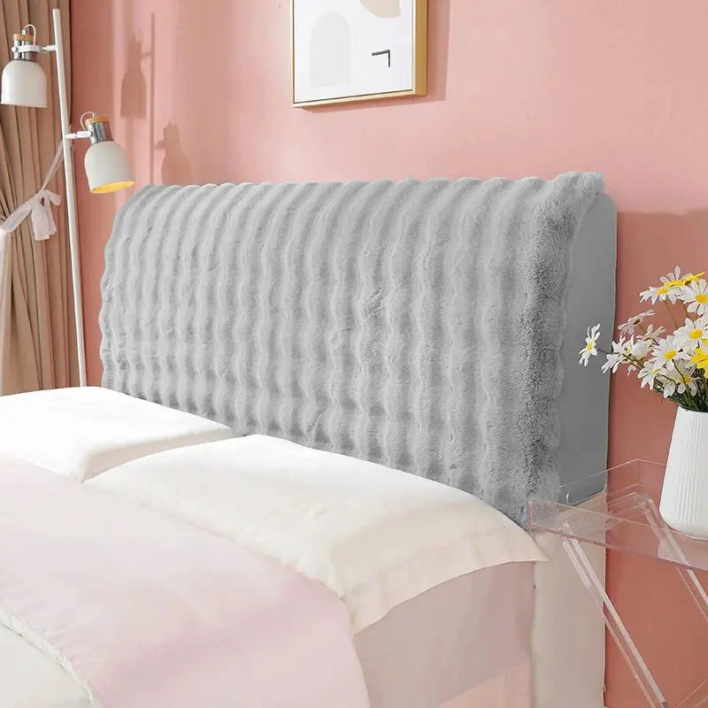 Housse Tête de Lit Polaire Élastique **CARMINE** Housse de France