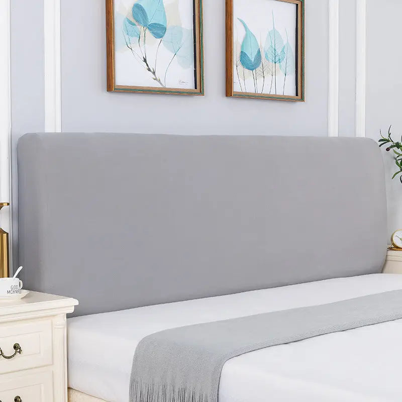 Housse Tête de Lit Polyester SILENTO Light Gray-110to130cm