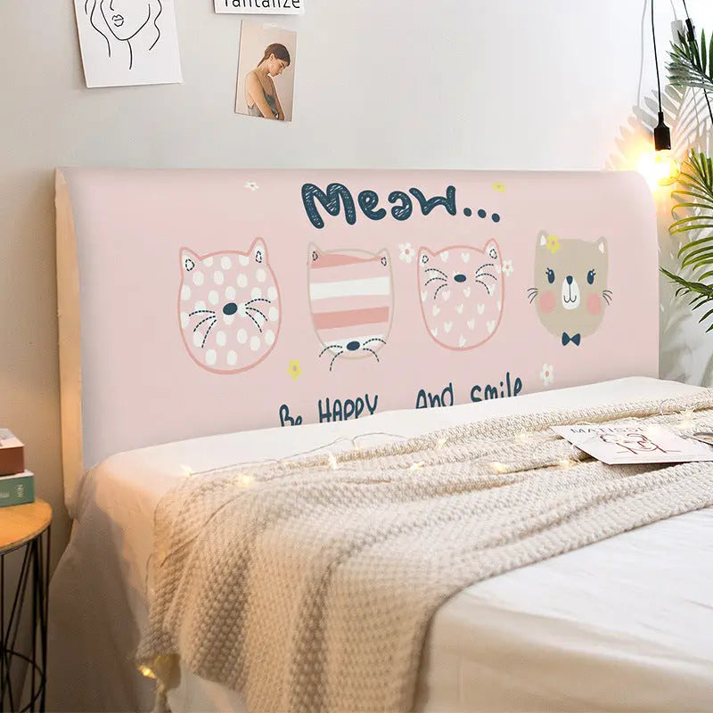 Housse Tête de Lit Polyester **SOLINIA** CTZ079color-Length120cm