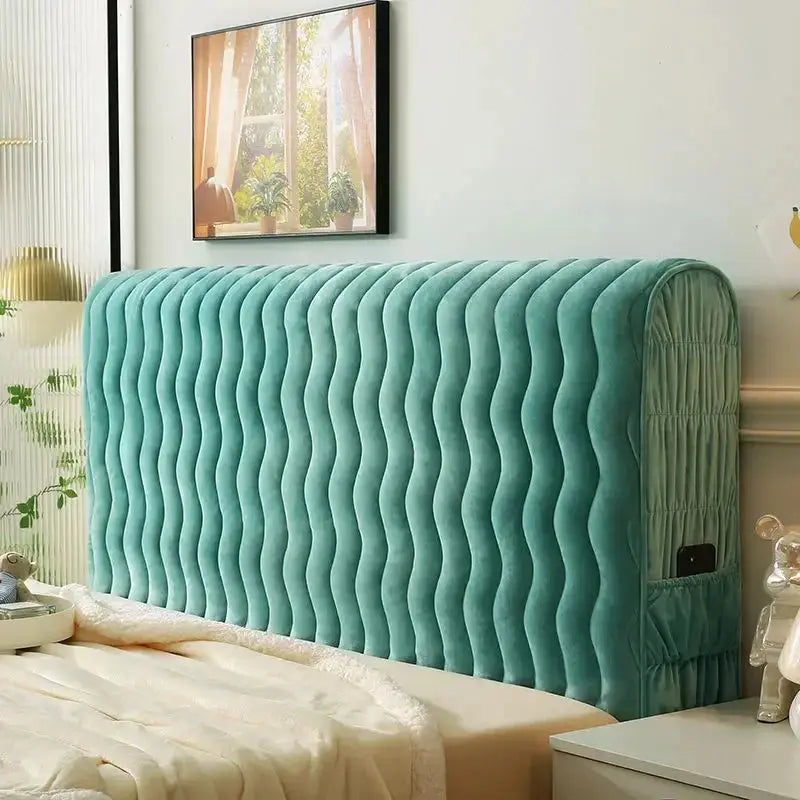 Housse Tête de Lit Velours Doux PLUVENT Housse de France