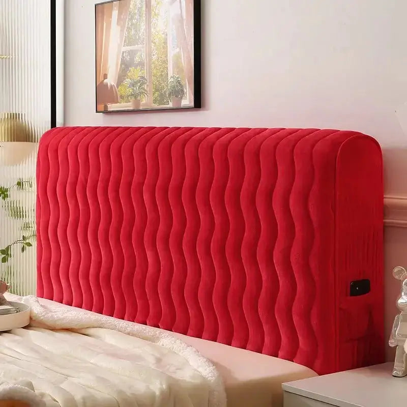 Housse Tête de Lit Velours Doux PLUVENT Housse de France