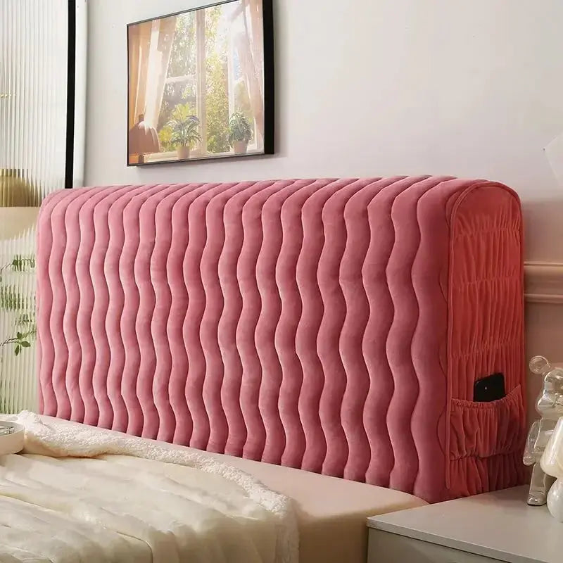 Housse Tête de Lit Velours Doux PLUVENT Housse de France