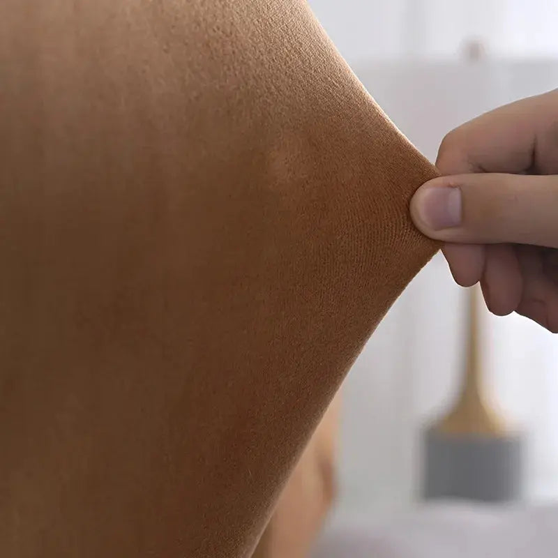 Housse Tête de Lit Velours Élastique VELUNA Housse de France