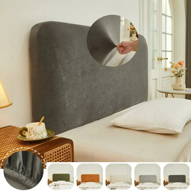 Housse Tête de Lit Velours Extensible SOFIA Housse de France