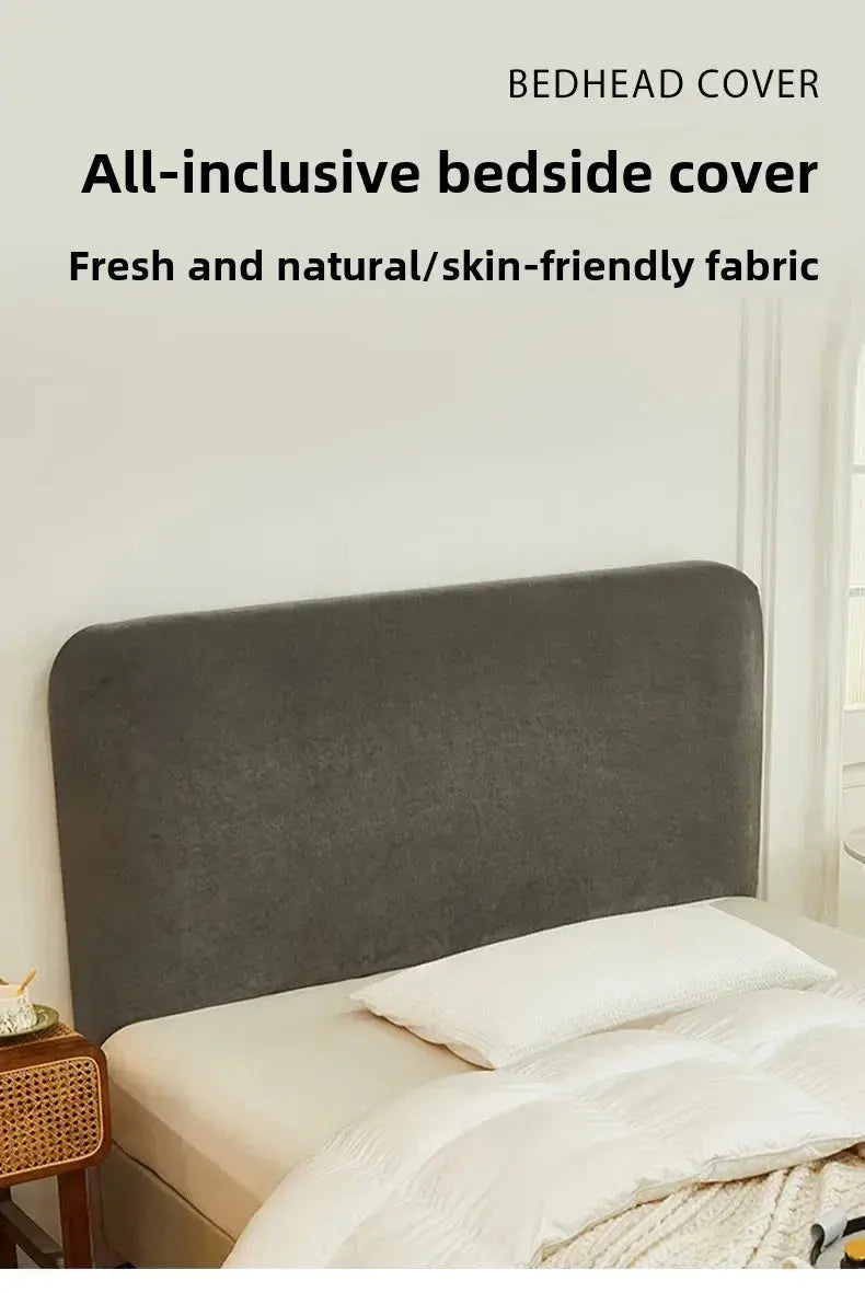 Housse Tête de Lit Velours Extensible SOFIA Housse de France