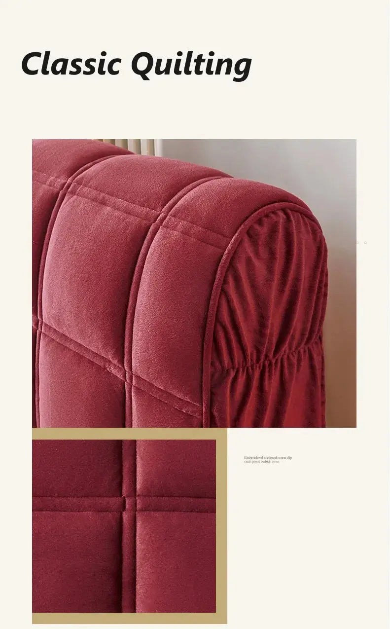 Housse Tête de Lit Velours Luxe ULTRAQUILT Housse de France