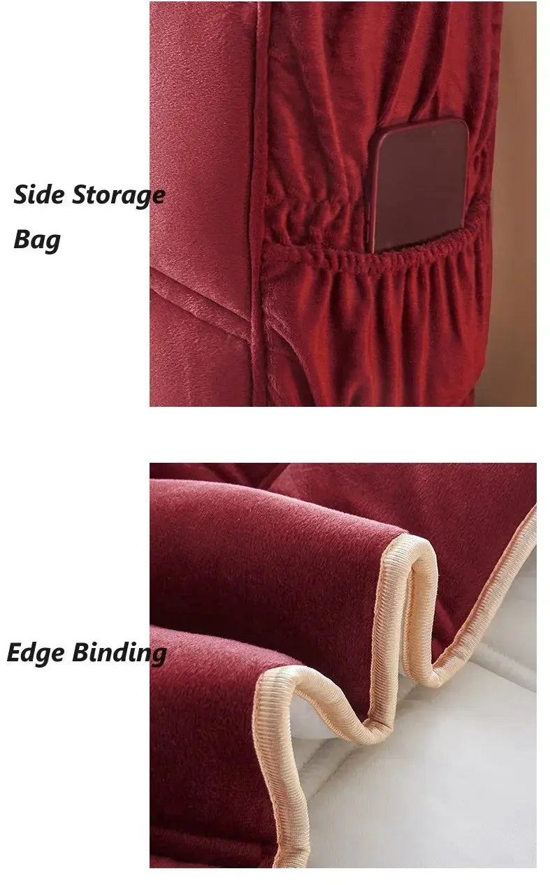 Housse Tête de Lit Velours Luxe ULTRAQUILT Housse de France