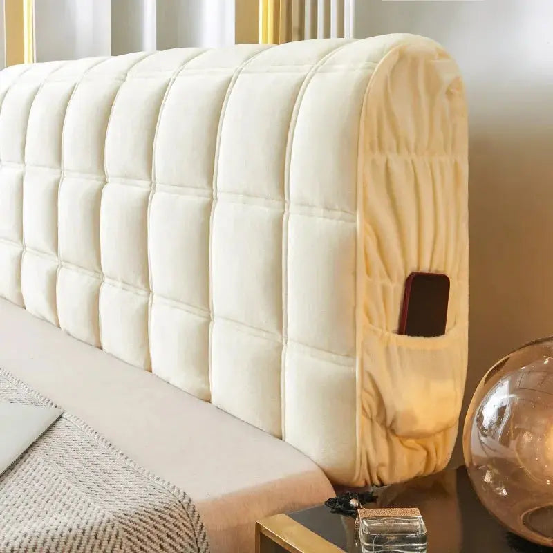Housse Tête de Lit Velours Luxe ULTRAQUILT Housse de France