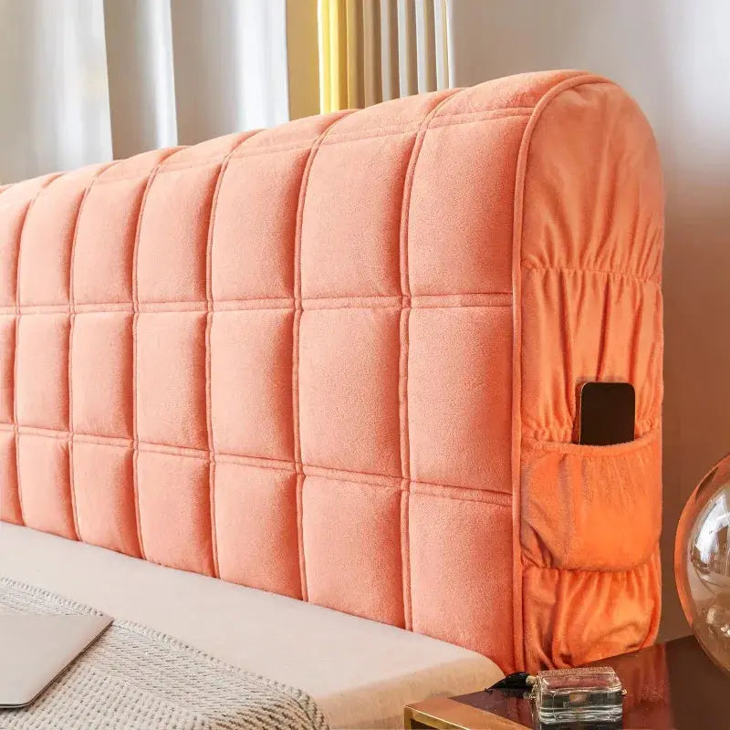 Housse Tête de Lit Velours Luxe ULTRAQUILT Housse de France