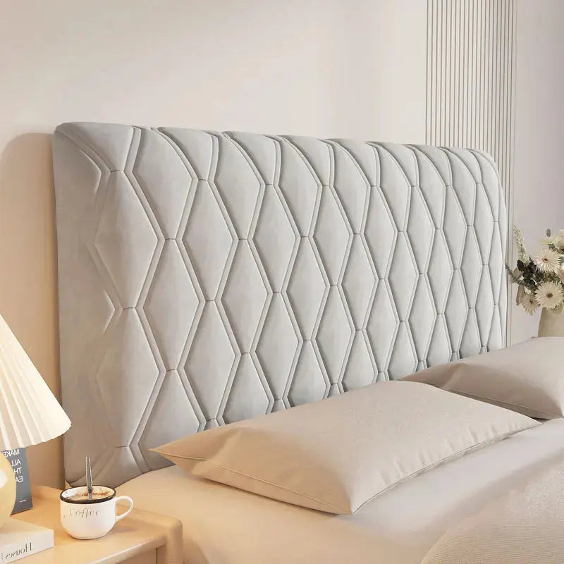 Housse Tête de Lit Velours Luxo Housse de France