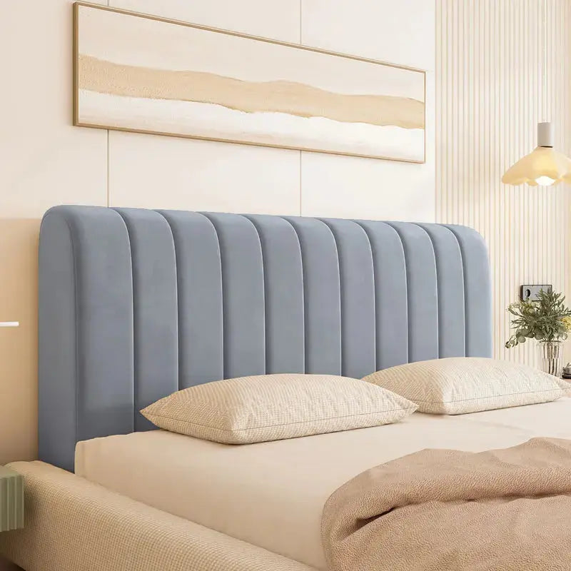 Housse Tête de Lit Velours Luxo Housse de France