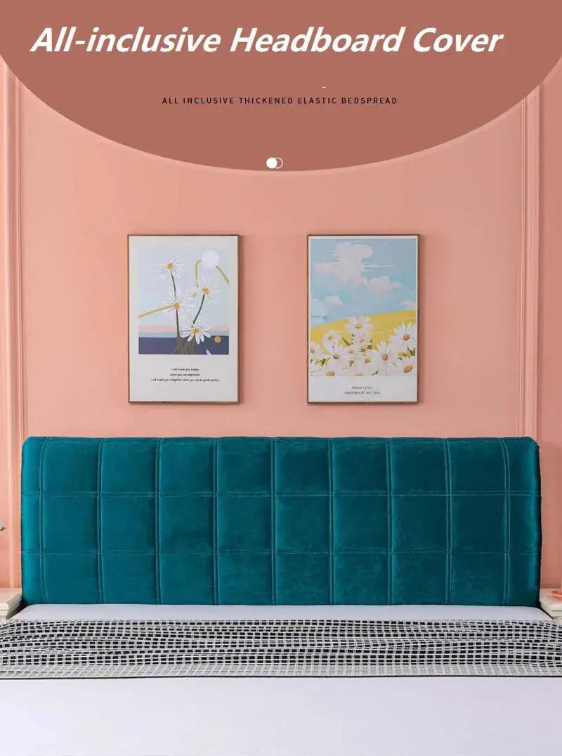 Housse Tête de Lit Velours Matelassé VELUNA Housse de France