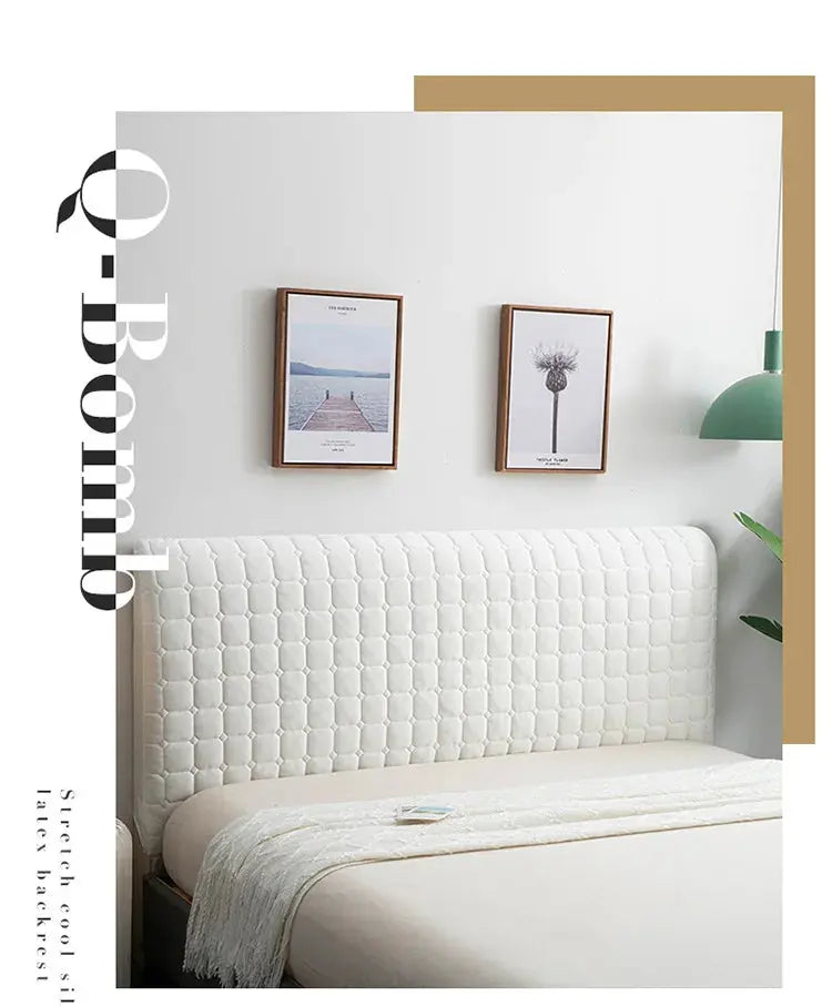 Housse Tête de Lit Velours Nordique VELOSI Housse de France