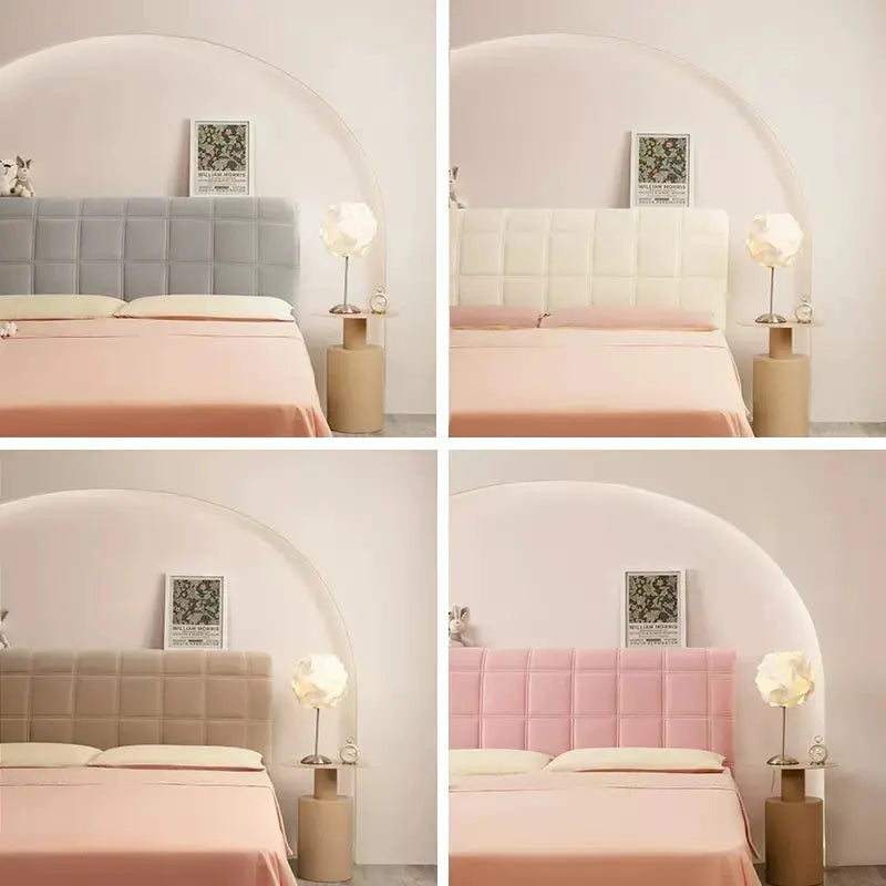 Housse Tête de Lit Velours Plaid QUORIN Housse de France